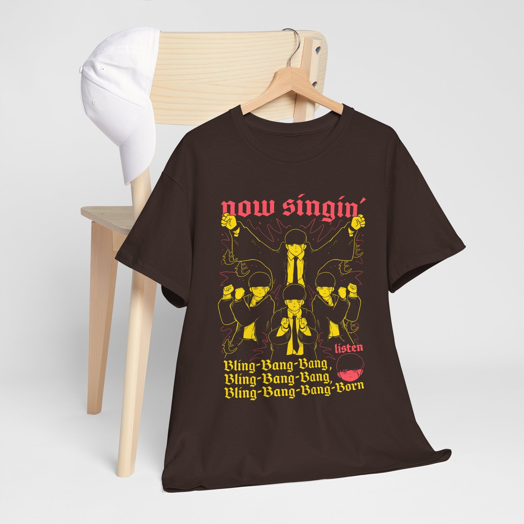 Mashle T-Shirt Magic and Muscles Mash Cream Puff Anime  Gifts Shirt cartoon