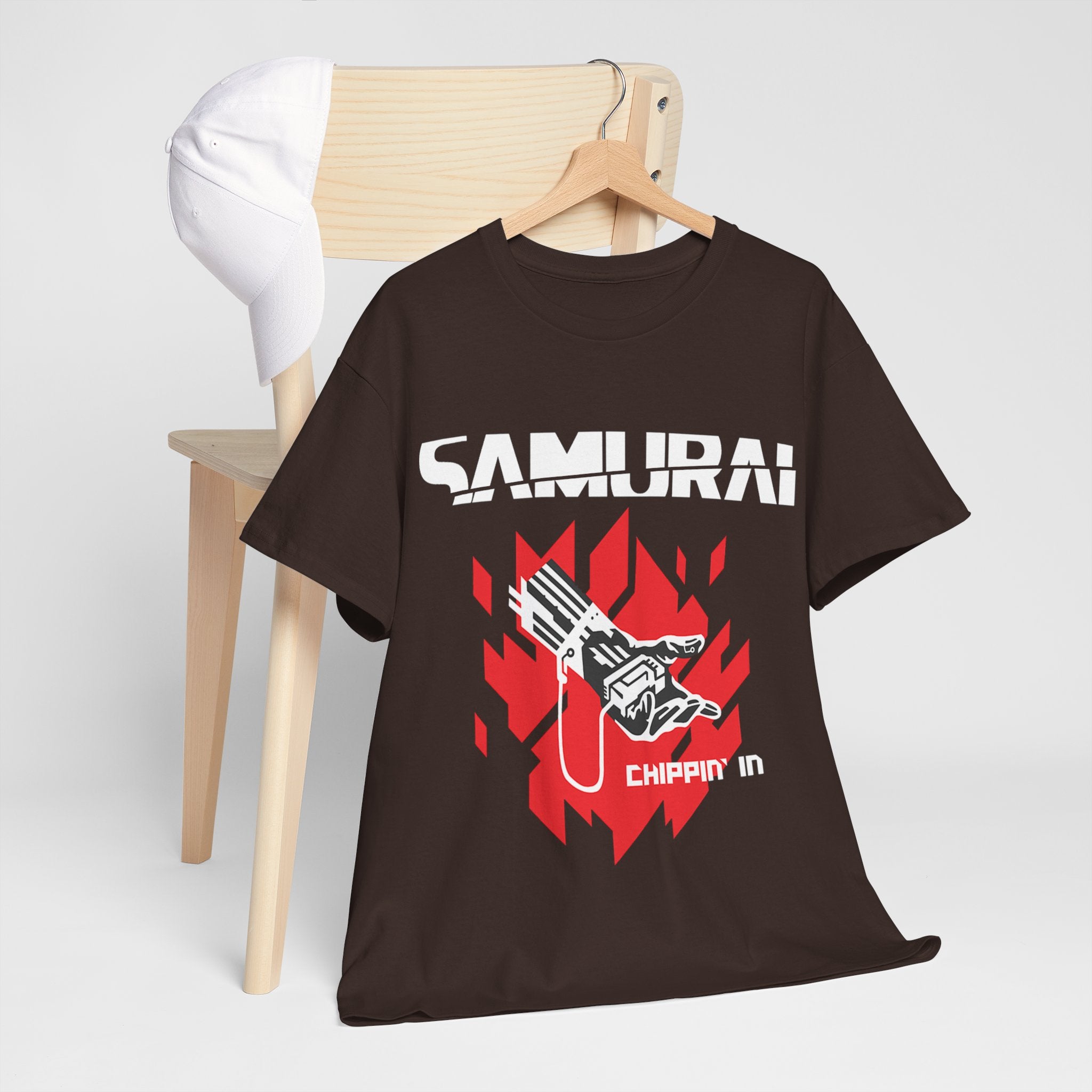 Copy of Unisex Cyberpunk Samurai Never Fade Away Graphic T-Shirt Premium Unisex T-shirt, Unisex T-shirt, Anime Shirt, Comfort Colors Shirt