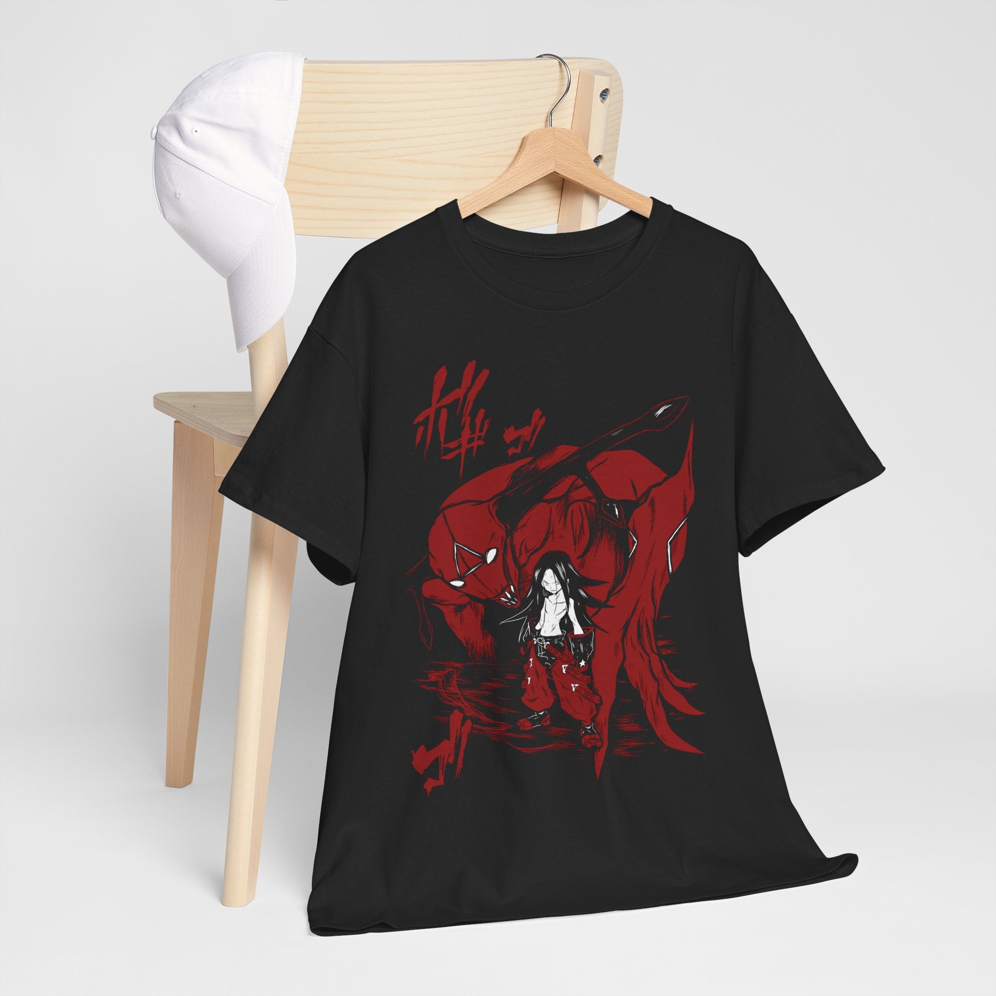 Shaman King Yoh Asakura T-Shirt, Anime Shirt, Manga Shirt, Japanese Shirt, Anime Shirt,girl, Aesthetic, Manga Tee, Japanese Movie
