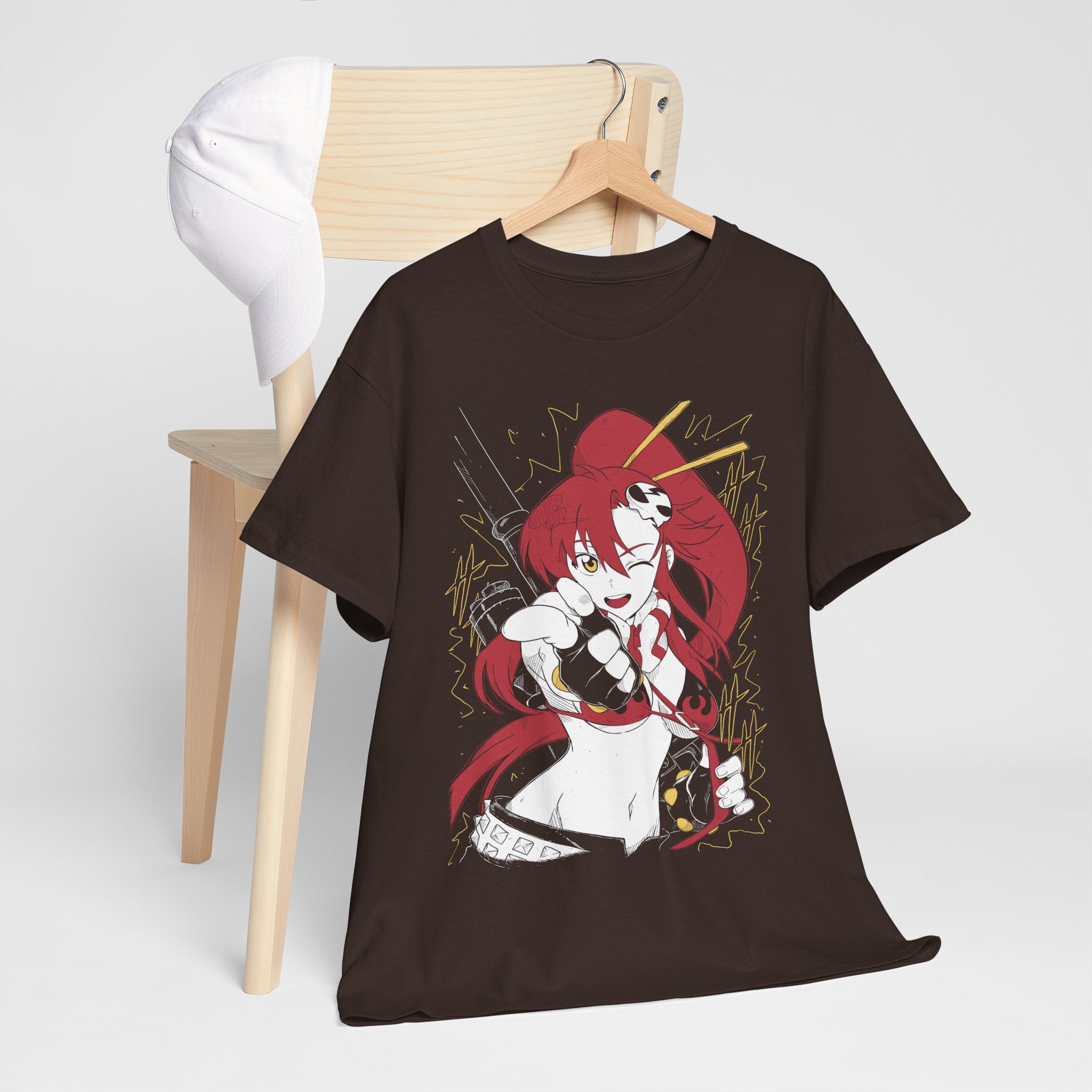 Kamina Tengen Toppa Gurren Lagann T-Shirt, Kamina Tee, Simon, Yoko, Mecha, Anime Shirt,girl, Aesthetic, Manga Tee, Japanese Movie, Shounen
