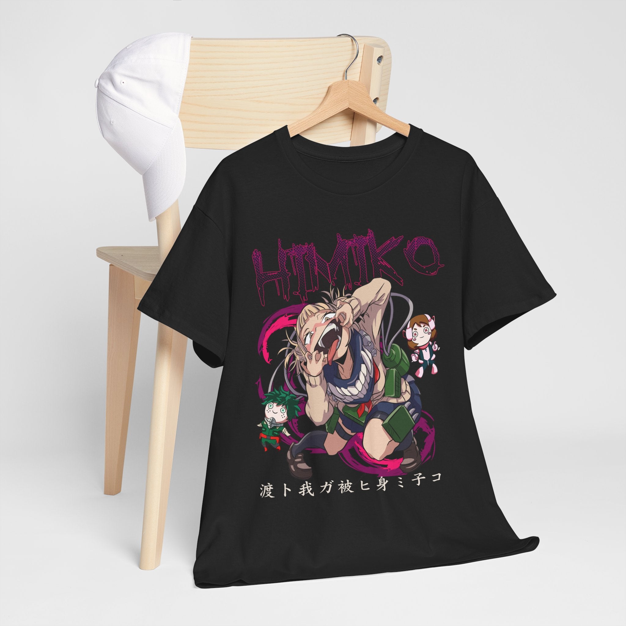 Himiko Toga Izuku Midoriya Kawaii Unisex Tee Anime Shirt, Gift for Anime Fans,Anime Waifu shirt ,My Hero Academia T-Shirt