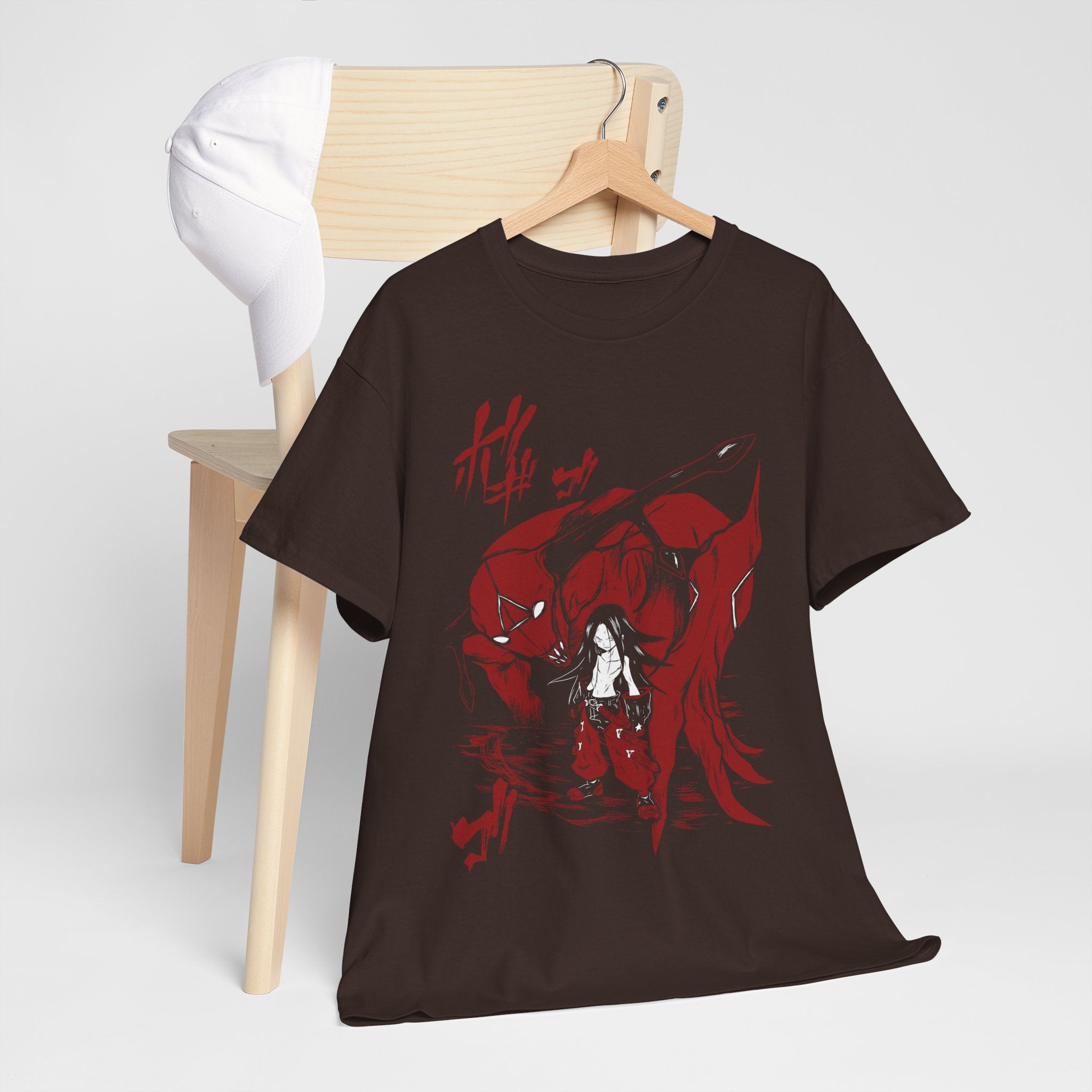 Shaman King Yoh Asakura T-Shirt, Anime Shirt, Manga Shirt, Japanese Shirt, Anime Shirt,girl, Aesthetic, Manga Tee, Japanese Movie