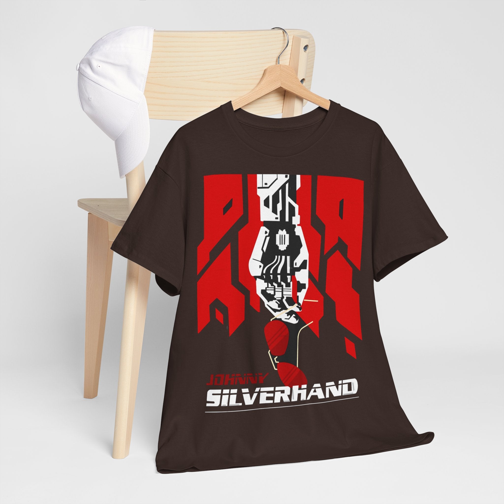 Unisex Cyberpunk Samurai  T-shirt Day Gift Johnny T-shirt Cool Silverhand Premium Unisex T-shirt, Unisex T-shirt, Anime Shirt