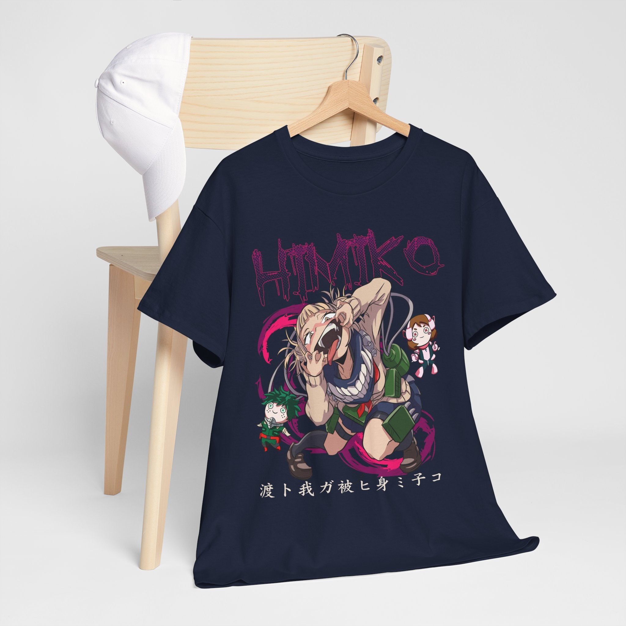 Himiko Toga Izuku Midoriya Kawaii Unisex Tee Anime Shirt, Gift for Anime Fans,Anime Waifu shirt ,My Hero Academia T-Shirt