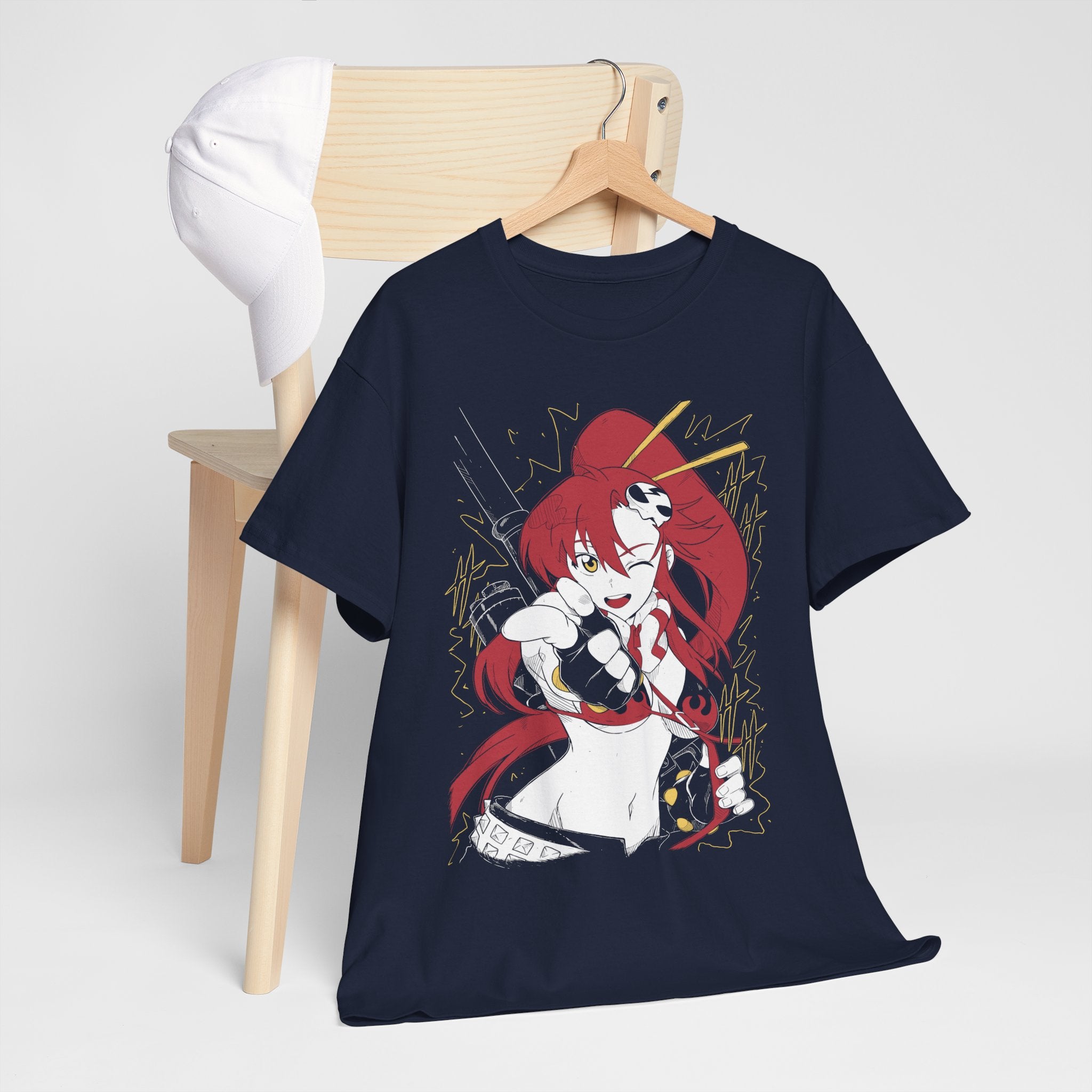 Kamina Tengen Toppa Gurren Lagann T-Shirt, Kamina Tee, Simon, Yoko, Mecha, Anime Shirt,girl, Aesthetic, Manga Tee, Japanese Movie, Shounen