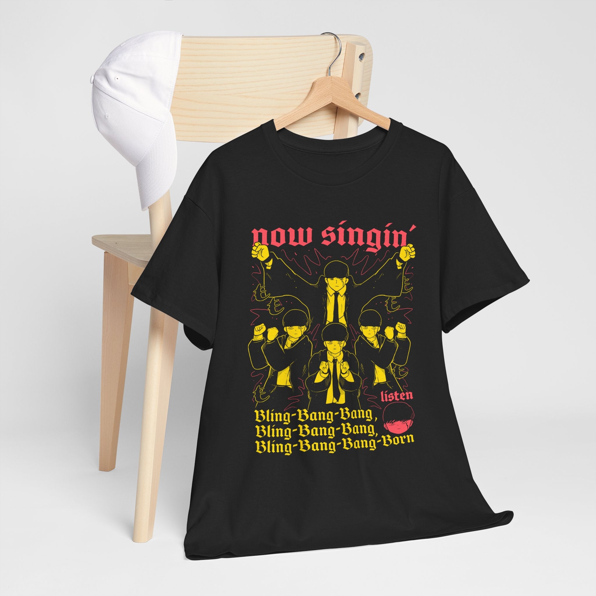Mashle T-Shirt Magic and Muscles Mash Cream Puff Anime  Gifts Shirt cartoon