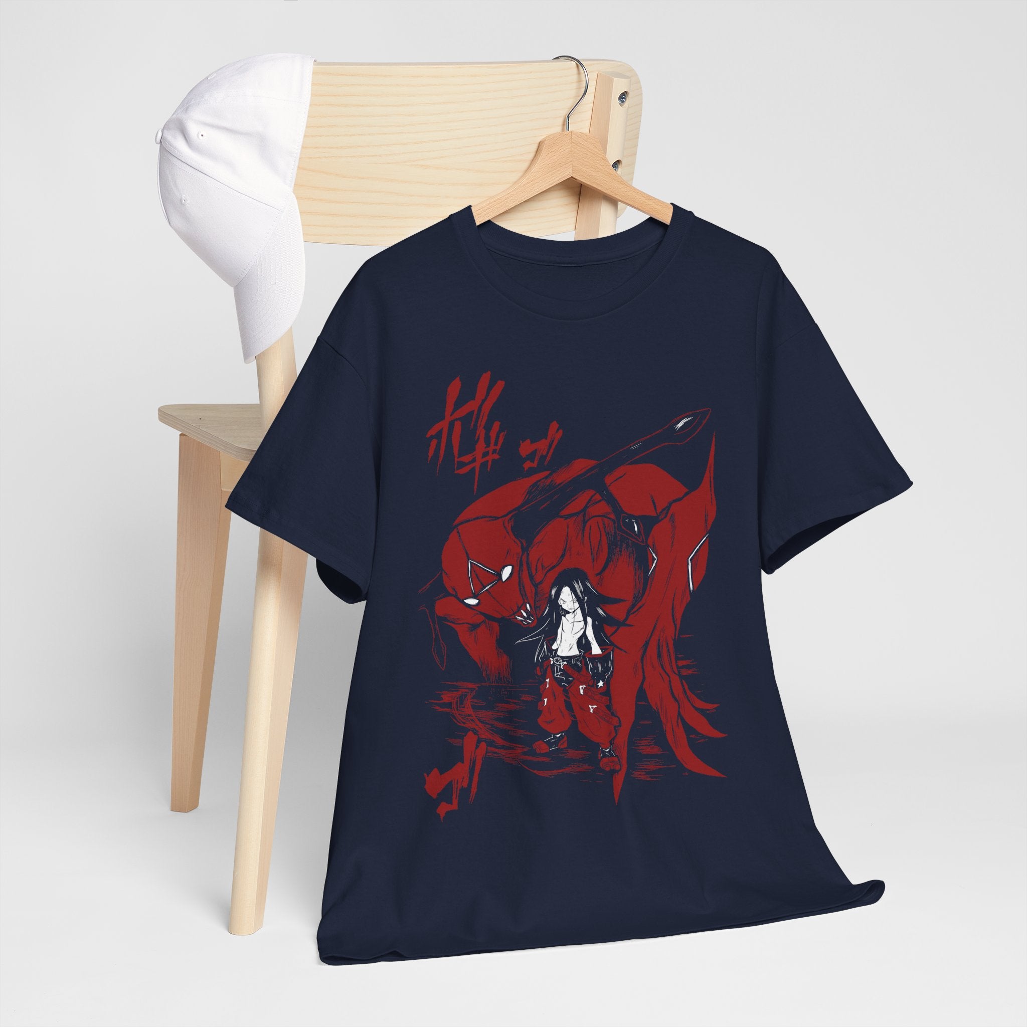 Shaman King Yoh Asakura T-Shirt, Anime Shirt, Manga Shirt, Japanese Shirt, Anime Shirt,girl, Aesthetic, Manga Tee, Japanese Movie
