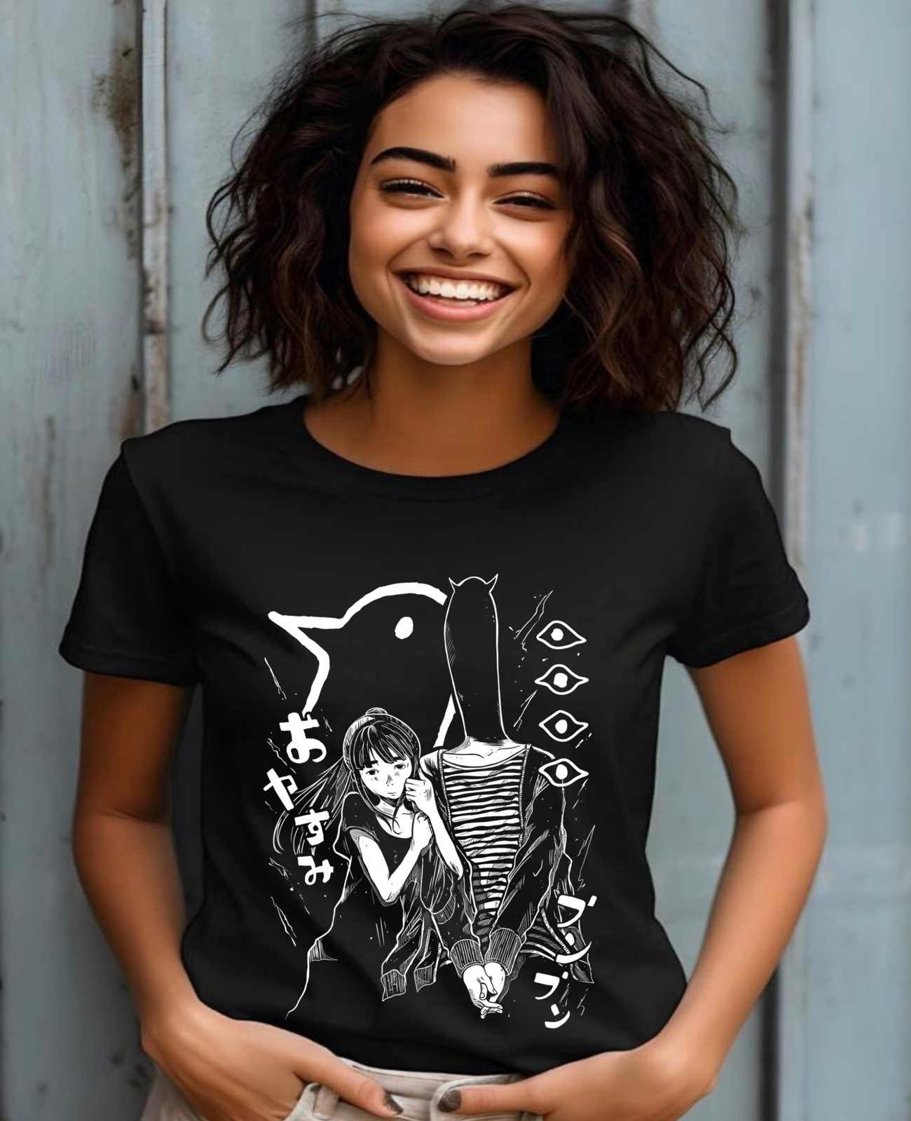 Oyasumi Goodnight Punpun T-Shirt,Aiko Tanaka,Anime Shirt,Manga Shirt All Size