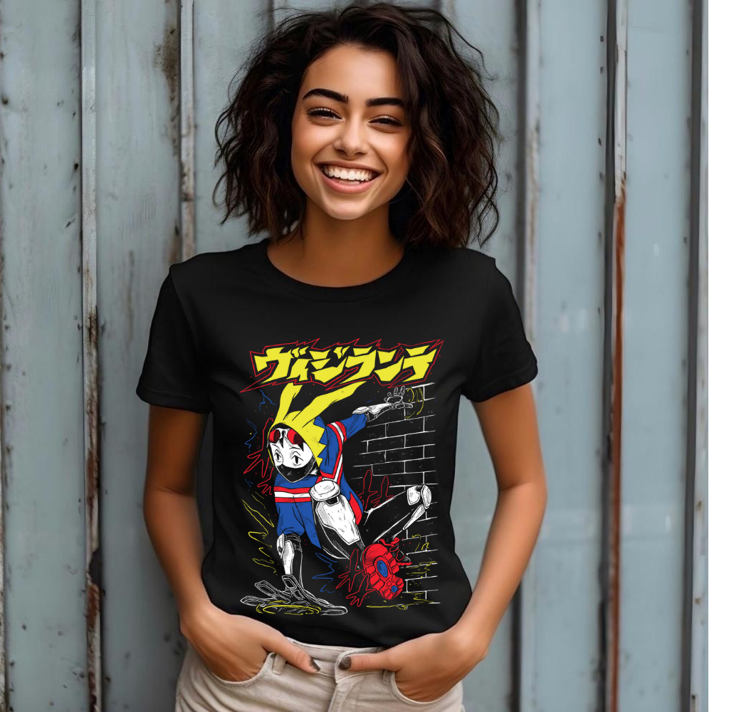 UNISEX - Anime Tshirt, Manga Lover Shirt, Graphic Tee, Otaku Ropa, Clothing Merch Gifttodoroki Anime Lovers Shirt, Graphic Anime Tee