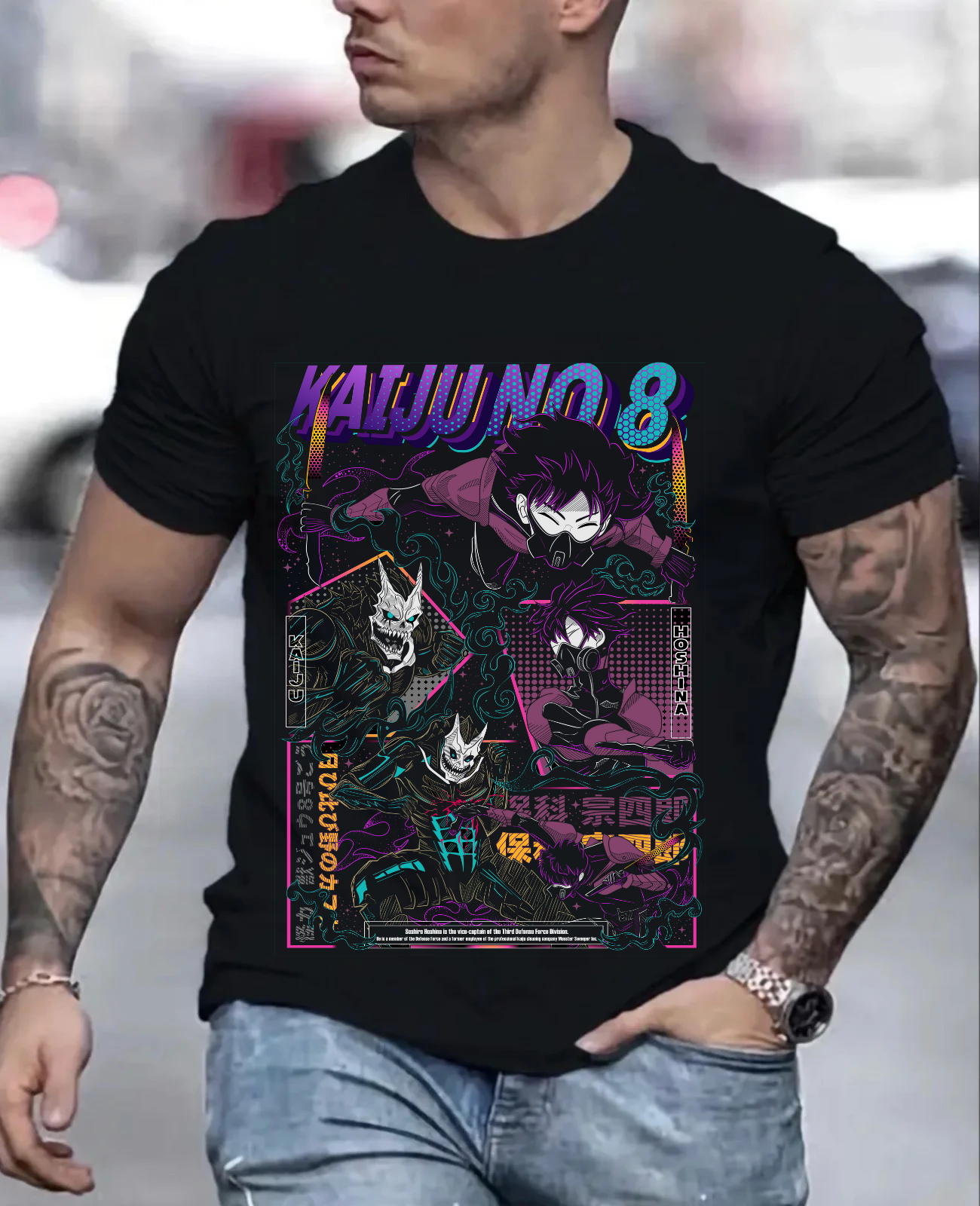 Exclusive Anime, Kaiju No 8 Mina Shiro Kaiju Shirt Otaku Anime Waifu Gift Shirt