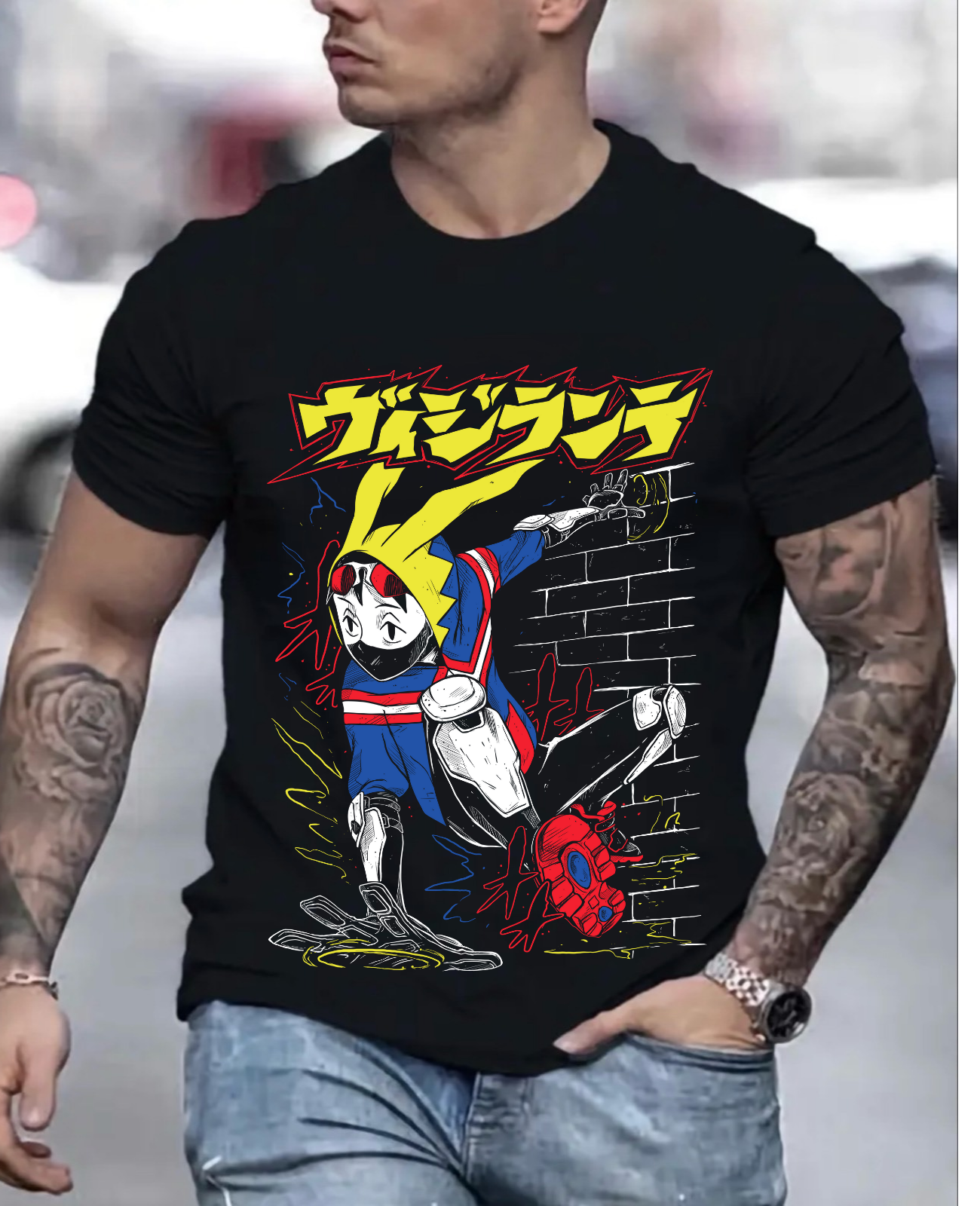 UNISEX - Anime Tshirt, Manga Lover Shirt, Graphic Tee, Otaku Ropa, Clothing Merch Gifttodoroki Anime Lovers Shirt, Graphic Anime Tee