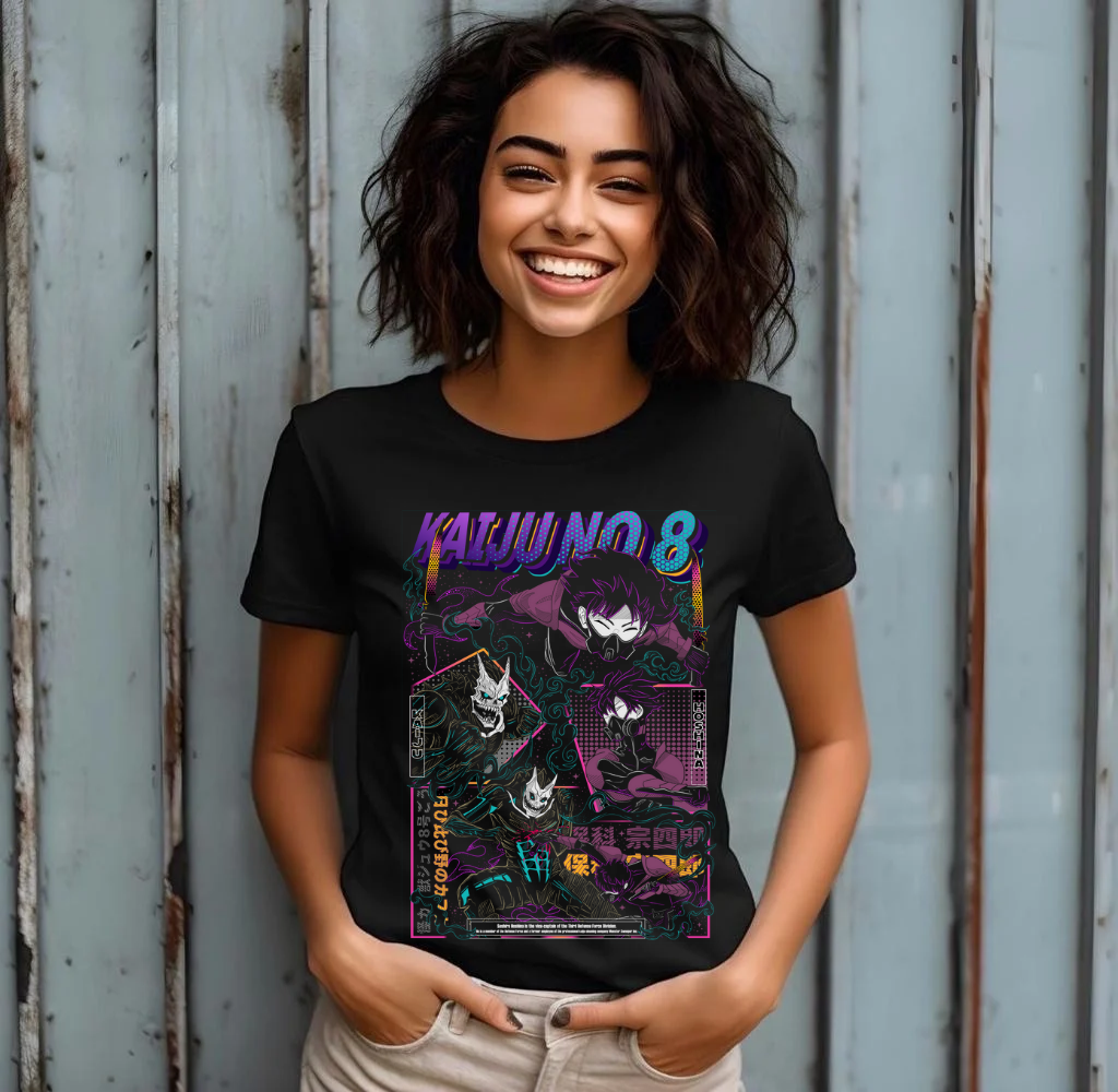Exclusive Anime, Kaiju No 8 Mina Shiro Kaiju Shirt Otaku Anime Waifu Gift Shirt