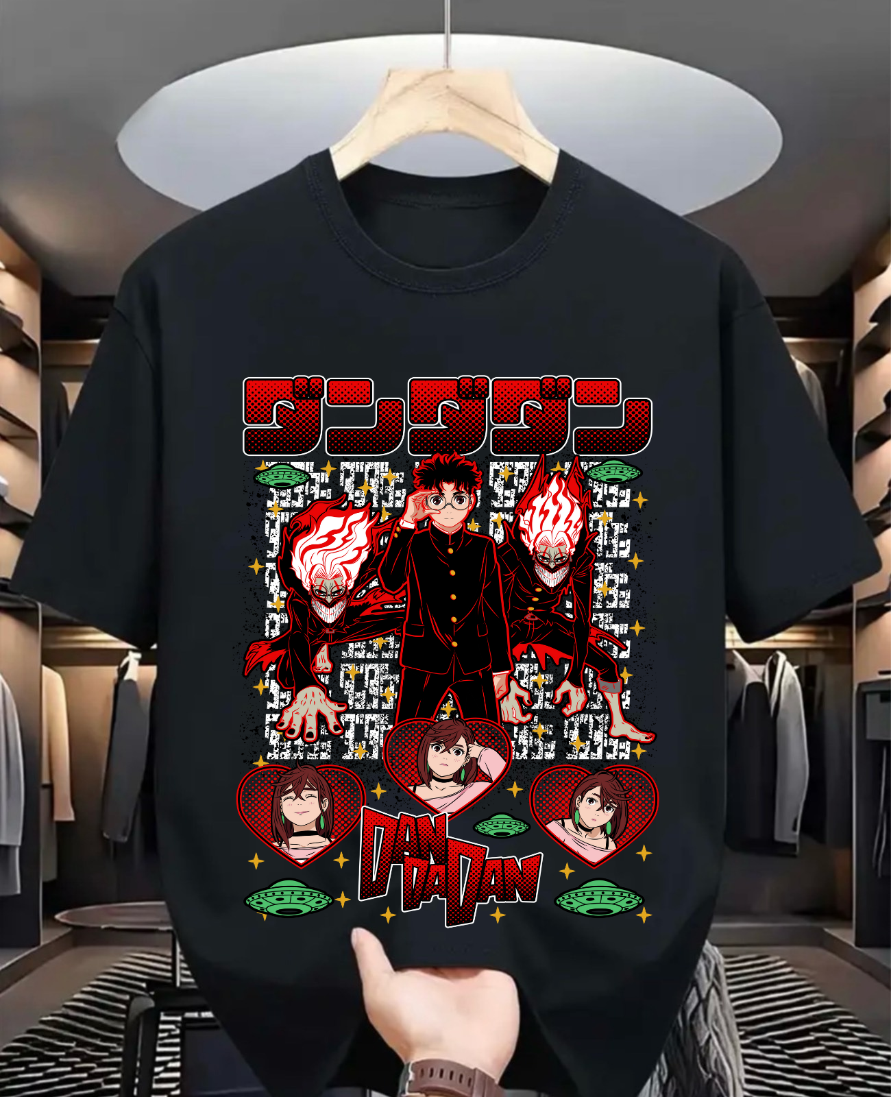 Dandadan T-shirt Okarun Momo Ayase Okarun Exclusive Anime Gift Shirt All Size