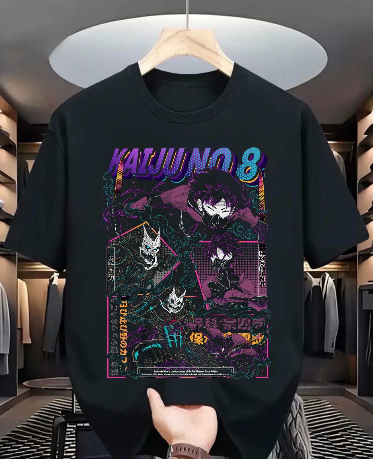 Exclusive Anime, Kaiju No 8 Mina Shiro Kaiju Shirt Otaku Anime Waifu Gift Shirt