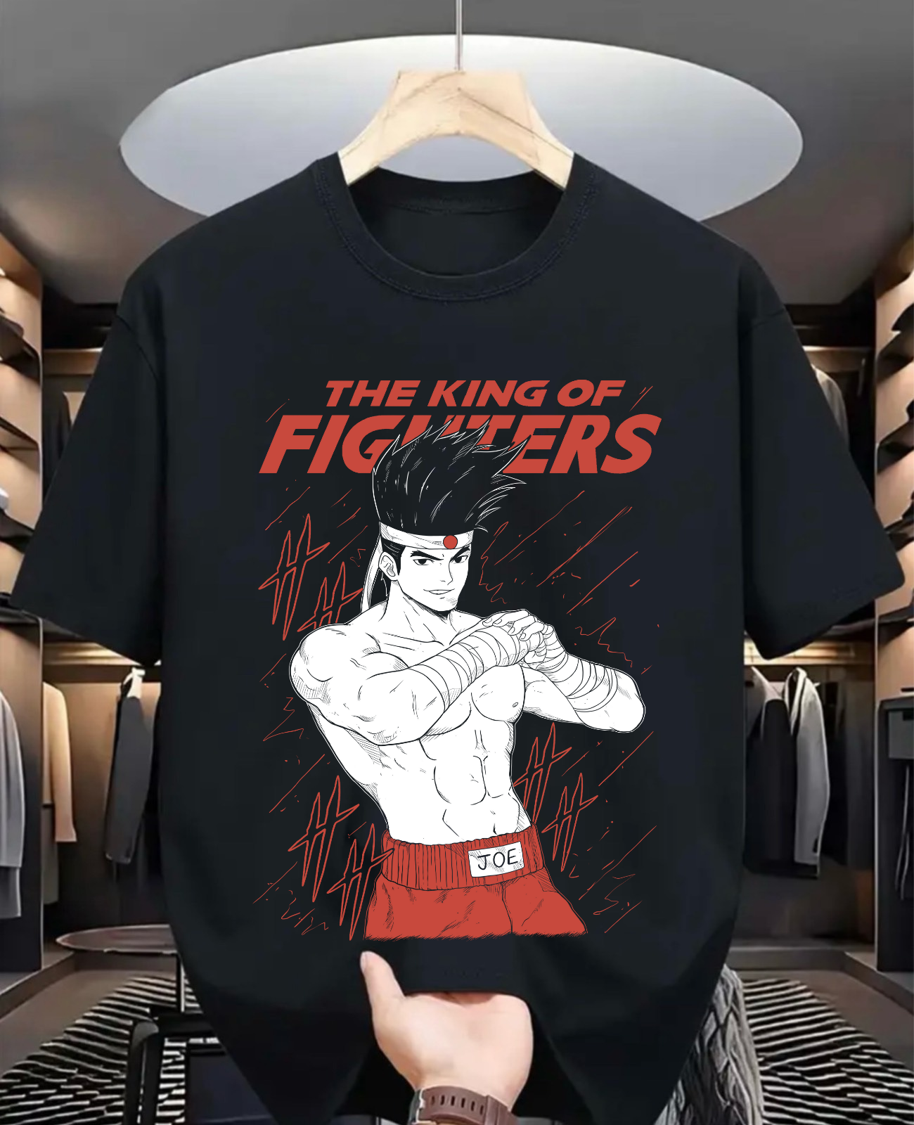 Fury King Of Fighters T-Shirt Exclusive Anime Horror Funny Terry Bogard Fatal Fury kf2 T-Shirt Anime Funny Gift Shirt