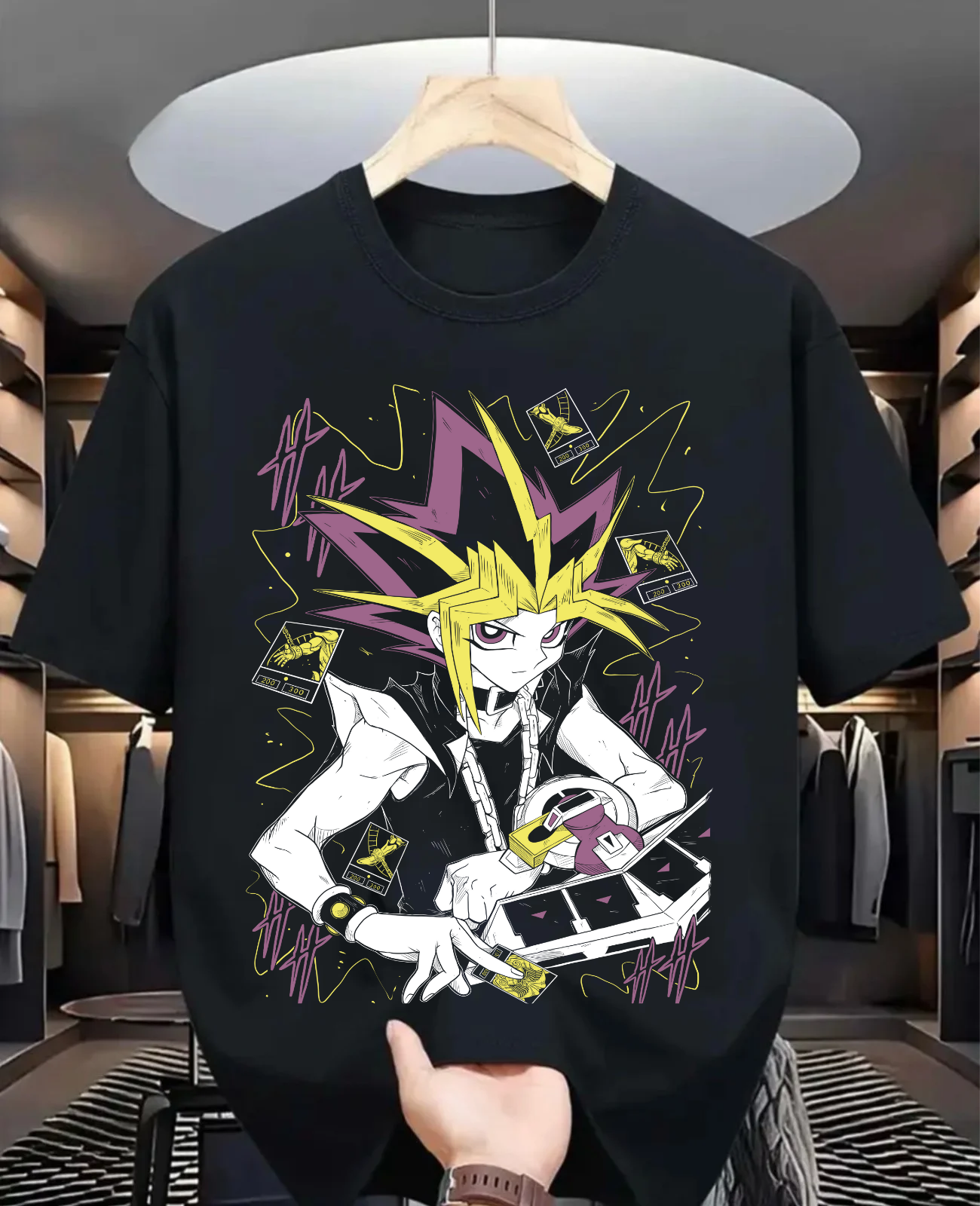 Yu-Gi T-shirt Anime Manga Girl Tee 90s Japanese T-Shirt ,Manga Shirt ,Anime Graphic Tees ,Cool Anime Shirt ,Anime Clothing ,Japanese T-Shirt