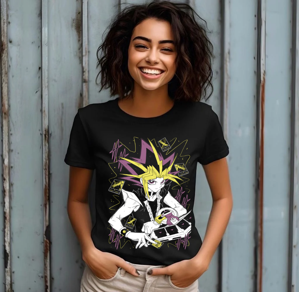 Yu-Gi T-shirt Anime Manga Girl Tee 90s Japanese T-Shirt ,Manga Shirt ,Anime Graphic Tees ,Cool Anime Shirt ,Anime Clothing ,Japanese T-Shirt