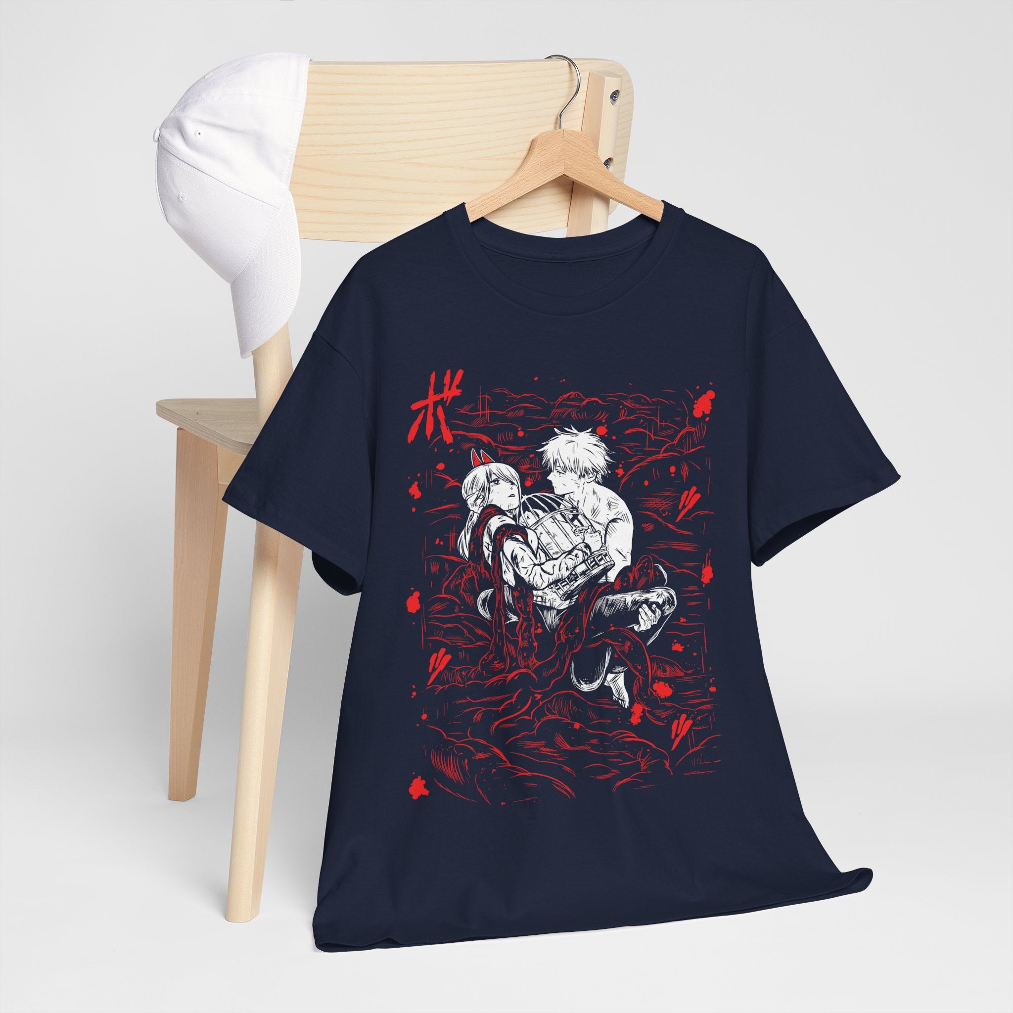 Aki Hand Sign Shirt, Chainsaw Devil Shirt, Power Shirt, Man Shirt,Aki Hayakawa Kon Shirt,Chain Saw Man Shirt,girl,Aesthetic