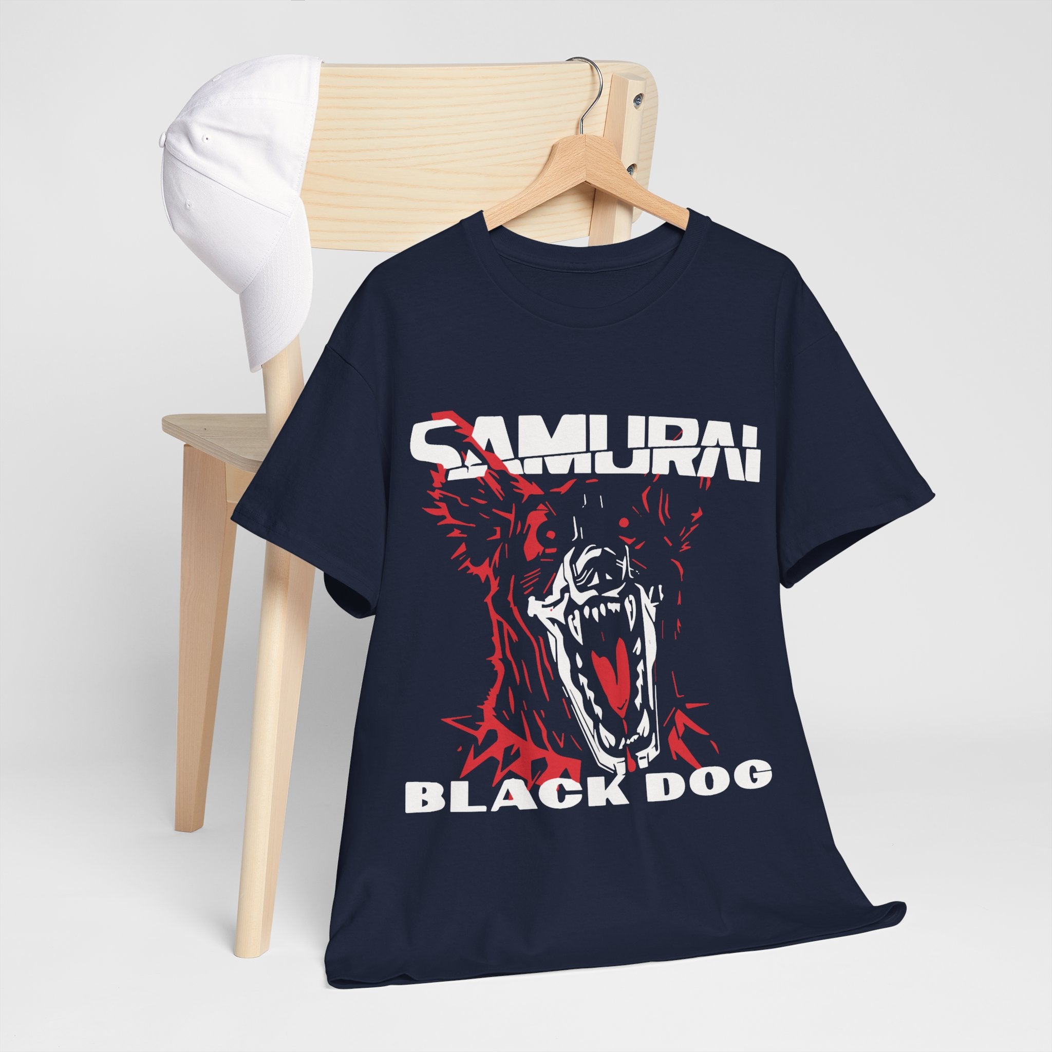 Black Dog Cyberpunk Samurai Never Fade Away Graphic T-Shirt Cyberpunk Edgerunners shirt Premium Unisex T-shirt, Unisex T-shirt, Anime Shirt