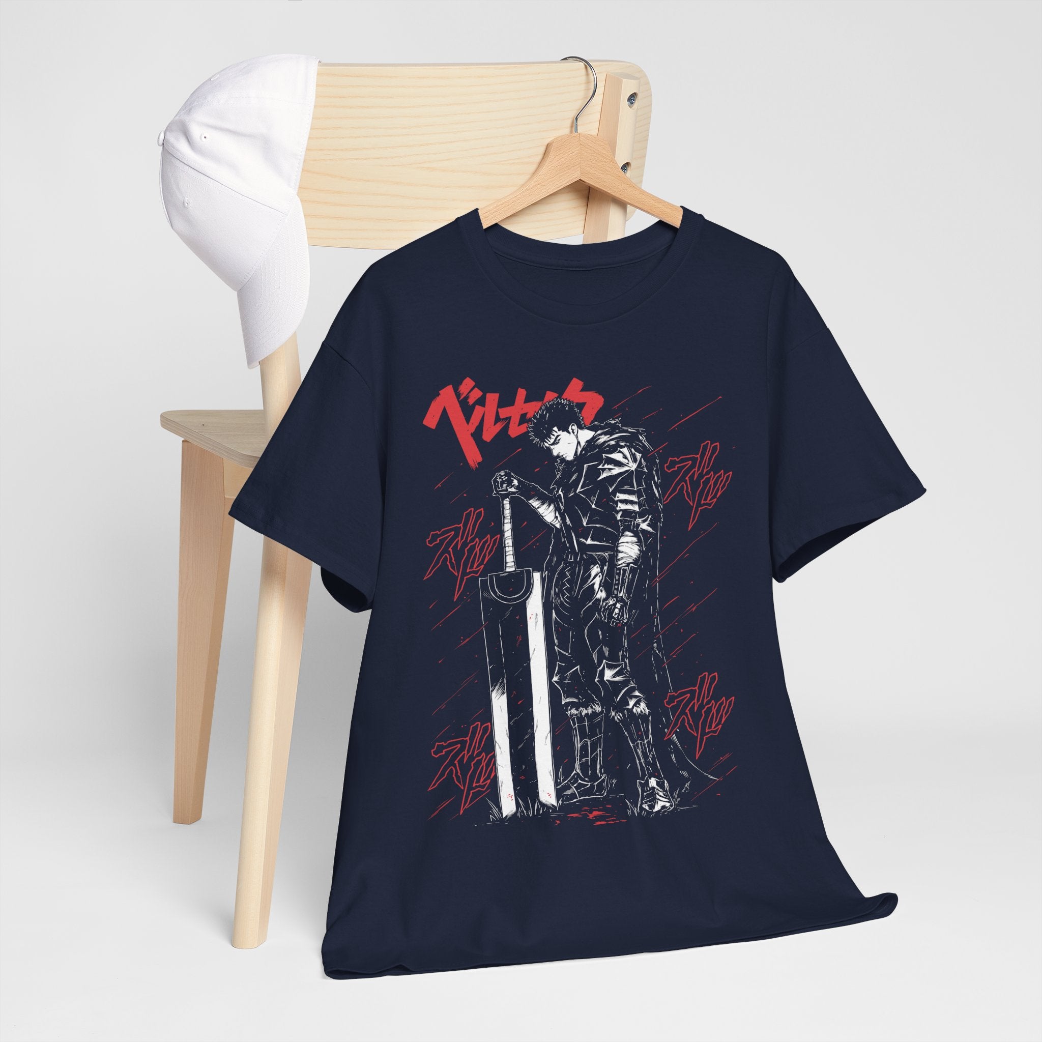 Anime Vintage Special Unisex T-shirt, Anime Manga Shirt, Anime Shirt, Black Swordsman, Skull Knight, Graphic Anime Tee, Manga Shirt, Japan