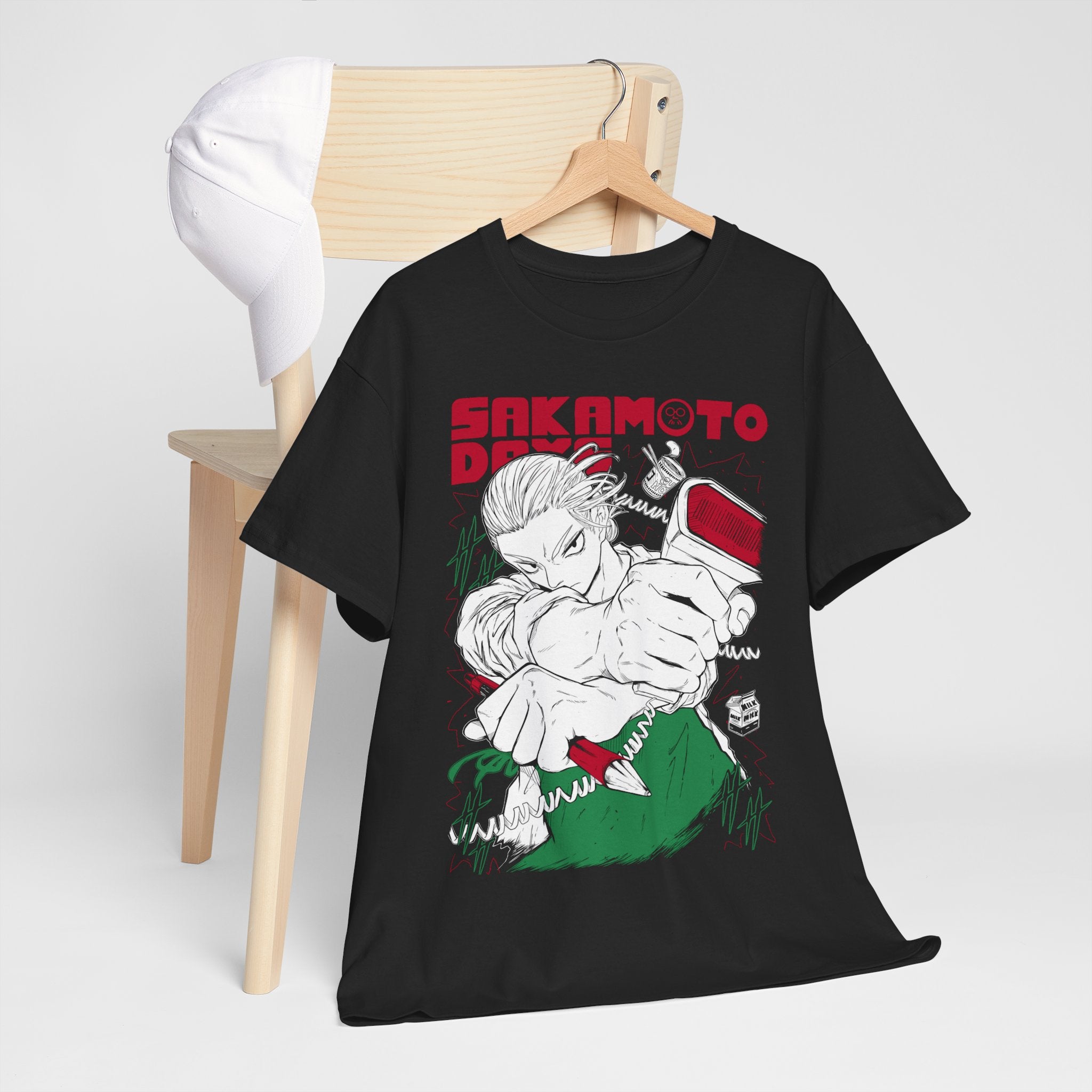 Aesthetic Sakamoto Days Vintage Anime Manga Japanese Culture Streetwear Graphic Unisex Short Sleeve T-Shirt