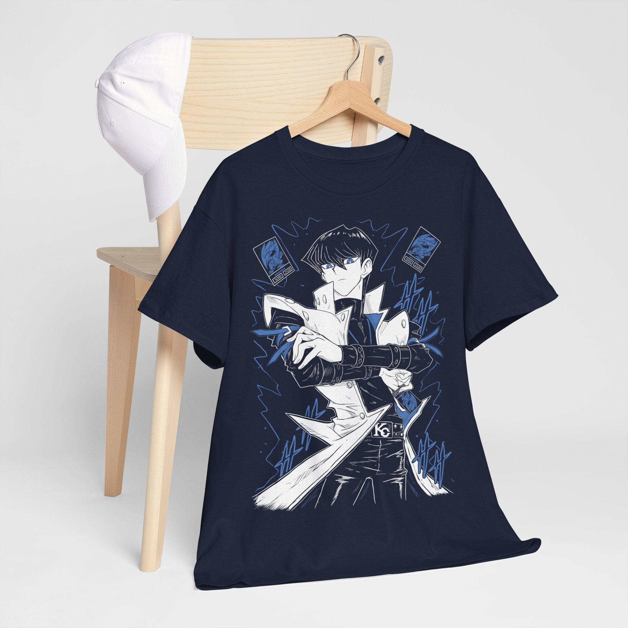Anime Duel King T Shirt Black Unisex T-shirt Anime Kawaii, Anime Sweatshirt, Graphic Anime Tee, Unisex T-shirt