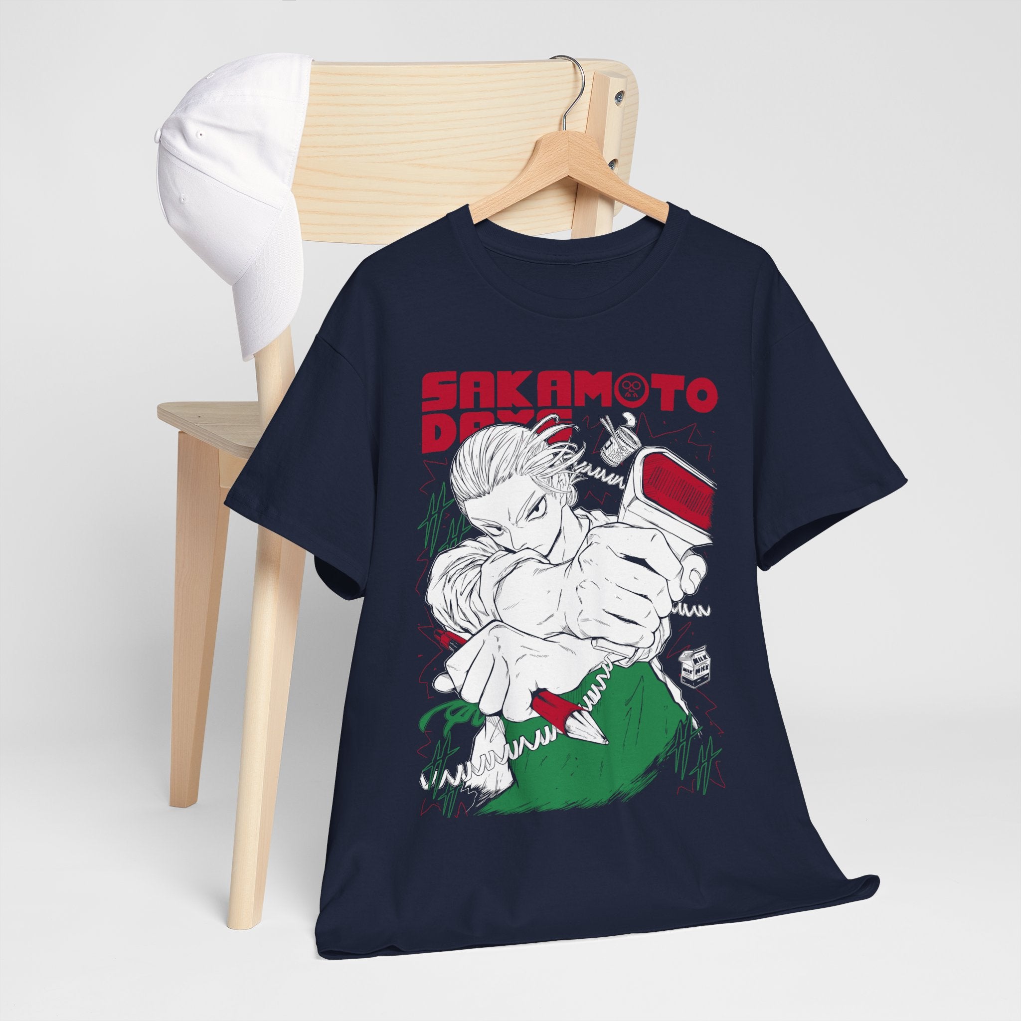 Aesthetic Sakamoto Days Vintage Anime Manga Japanese Culture Streetwear Graphic Unisex Short Sleeve T-Shirt