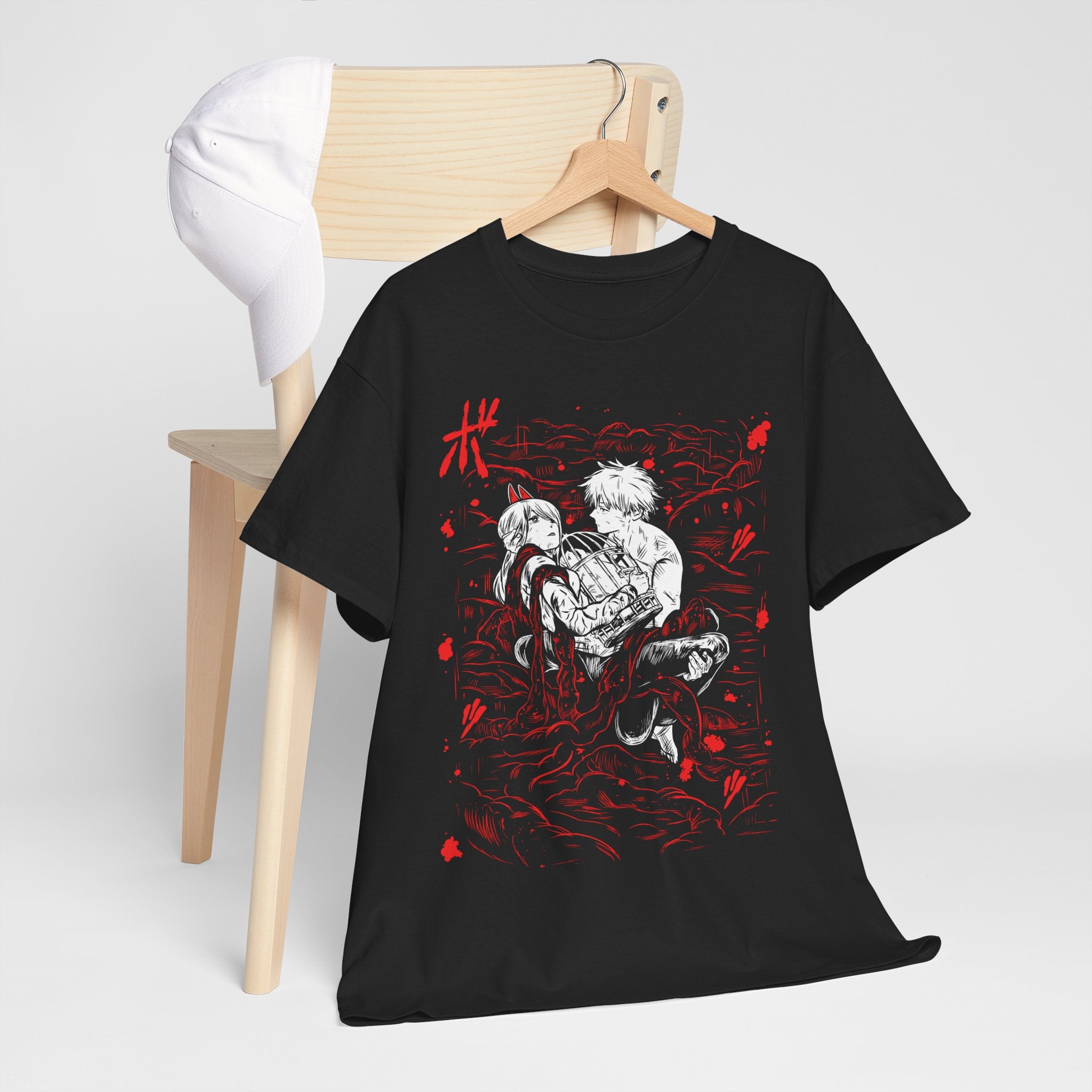 Aki Hand Sign Shirt, Chainsaw Devil Shirt, Power Shirt, Man Shirt,Aki Hayakawa Kon Shirt,Chain Saw Man Shirt,girl,Aesthetic