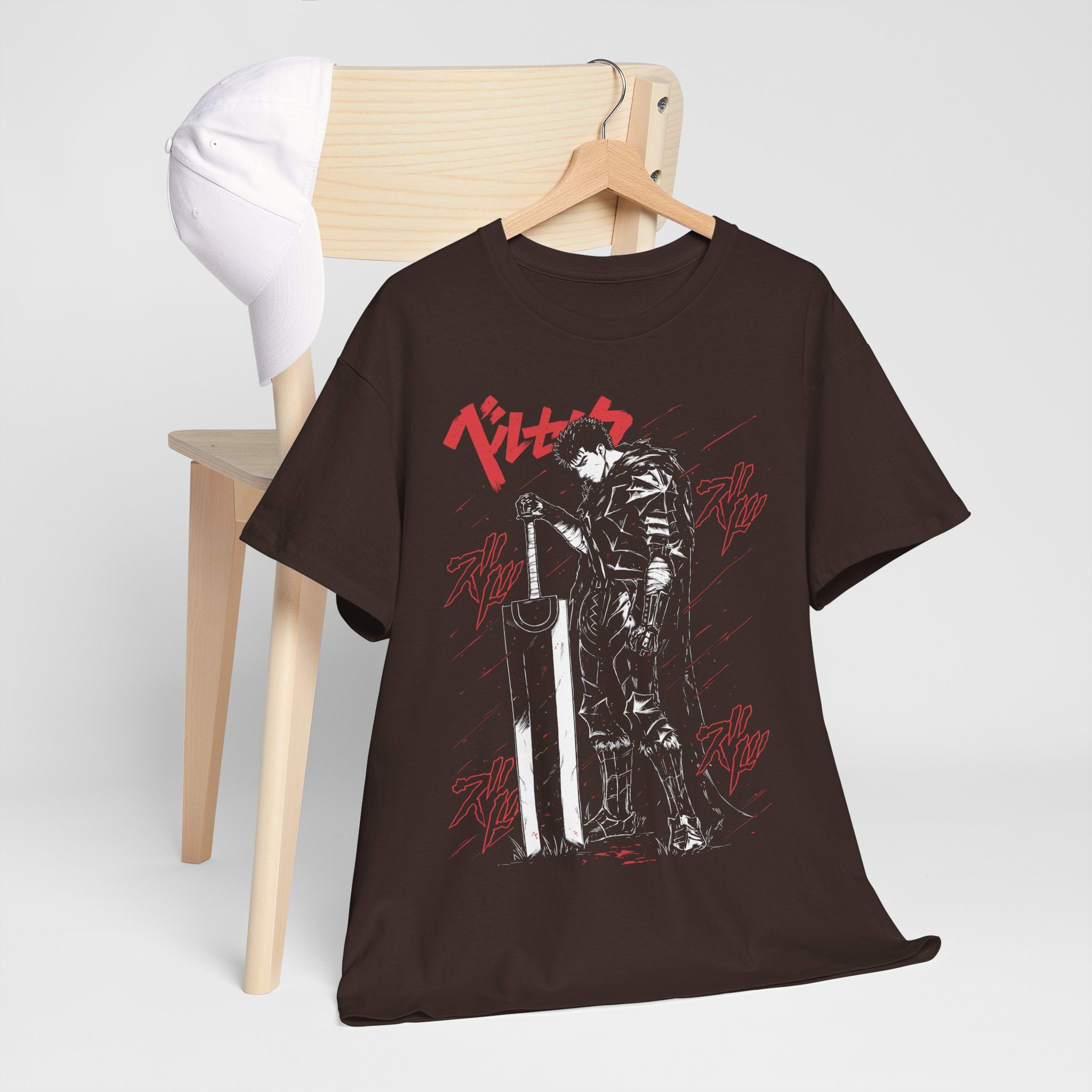 Anime Vintage Special Unisex T-shirt, Anime Manga Shirt, Anime Shirt, Black Swordsman, Skull Knight, Graphic Anime Tee, Manga Shirt, Japan