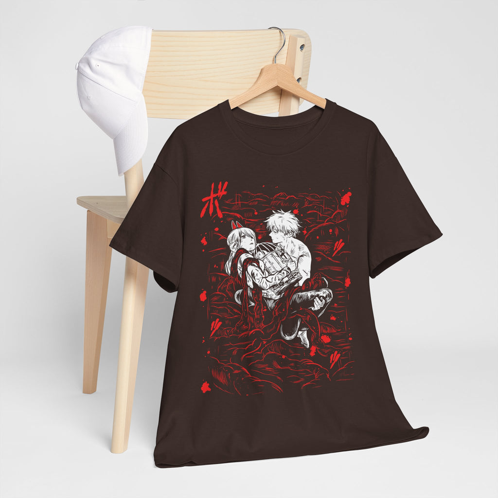 Aki Hand Sign Shirt, Chainsaw Devil Shirt, Power Shirt, Man Shirt,Aki Hayakawa Kon Shirt,Chain Saw Man Shirt,girl,Aesthetic