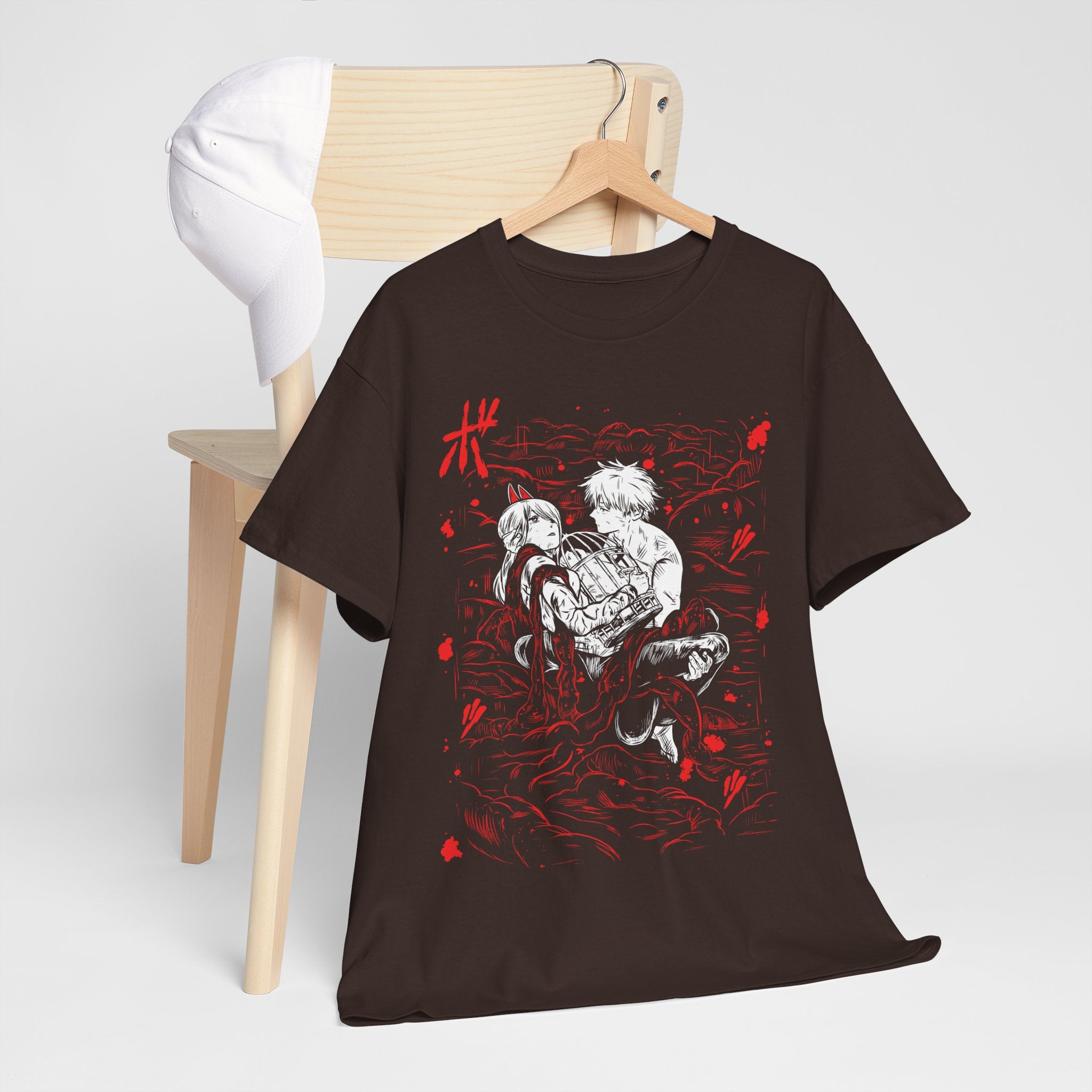 Aki Hand Sign Shirt, Chainsaw Devil Shirt, Power Shirt, Man Shirt,Aki Hayakawa Kon Shirt,Chain Saw Man Shirt,girl,Aesthetic