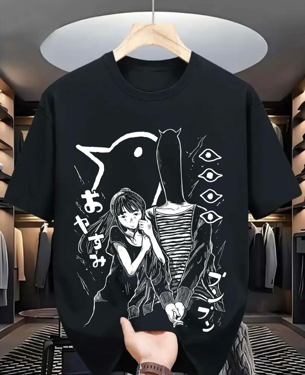 Oyasumi Goodnight Punpun T-Shirt,Aiko Tanaka,Anime Shirt,Manga Shirt All Size