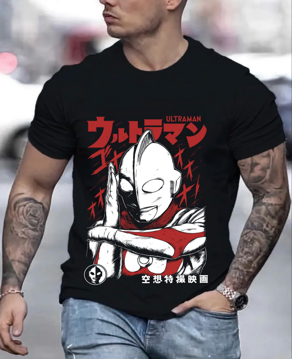 Japanese Art T-Shirt,The Great Ramen T-Shirt,Superhero T-Shirt,Gifts For Her,Gifts For Him kull Knight, Graphic Anime Tee, Manga Shirt