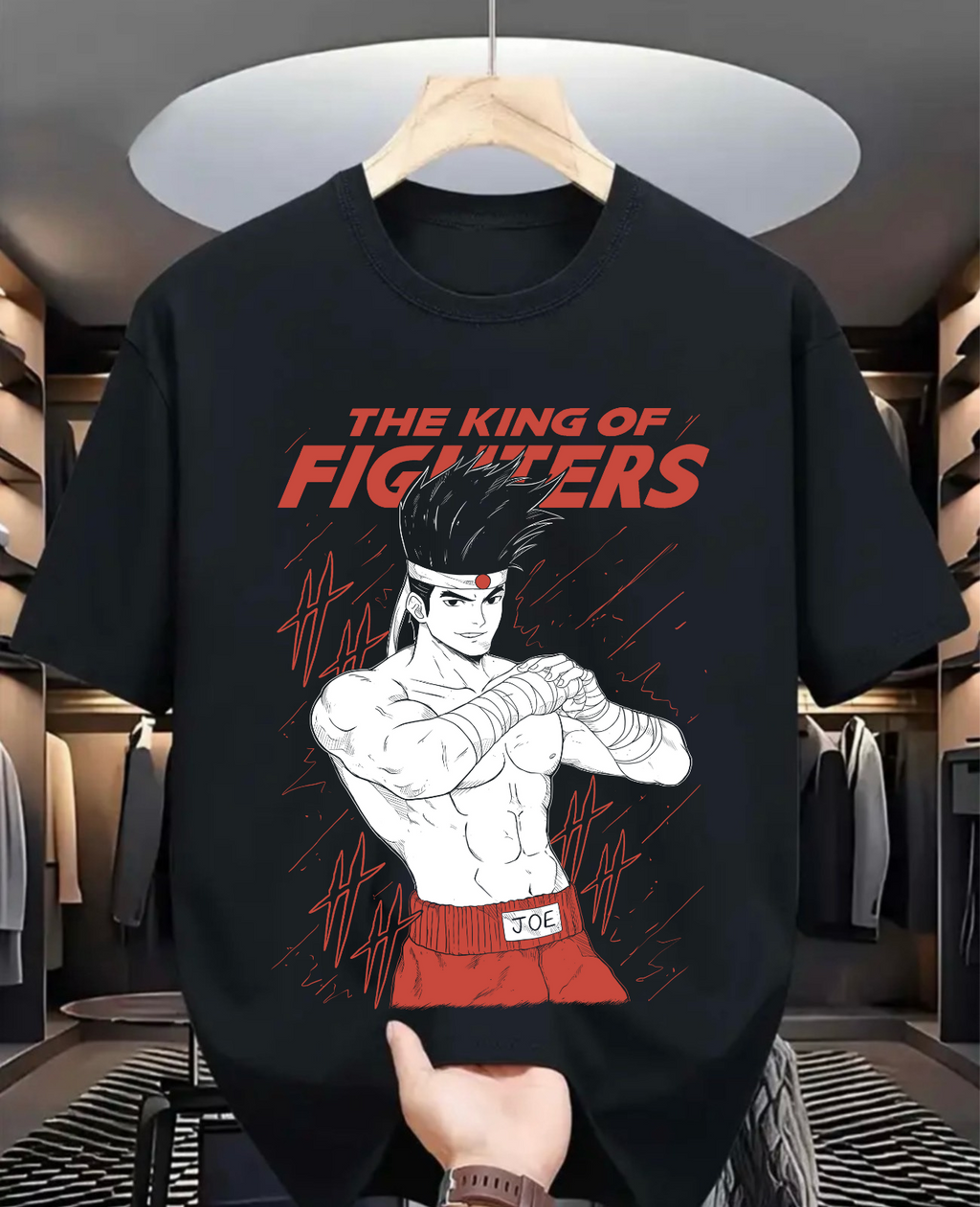 Fury King Of Fighters T-Shirt Exclusive Anime Horror Funny Terry Bogard Fatal Fury kf2 T-Shirt Anime Funny Gift Shirt